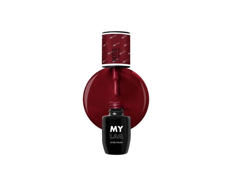 MYLAQ UV Nail Polish My Deep Love Red 5ml