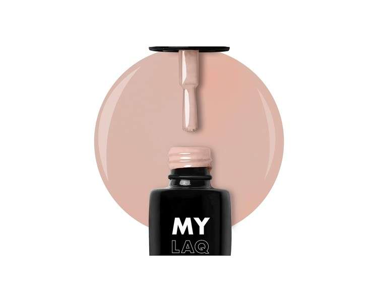 MYLAQ UV Nail Polish 5ml - My Strawberry Mocha Pink