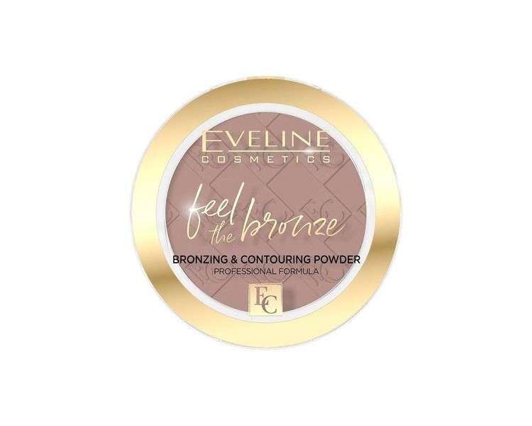 Eveline Feel The Bronze Bronzing Contouring Powder No 01 Milky Way 4g