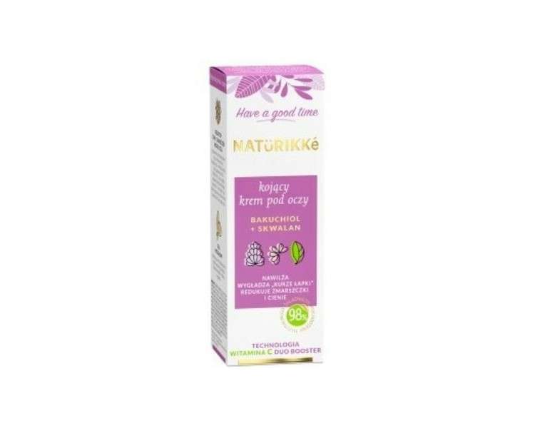 Naturikke Bakuchiol Soothing Eye Cream 15ml