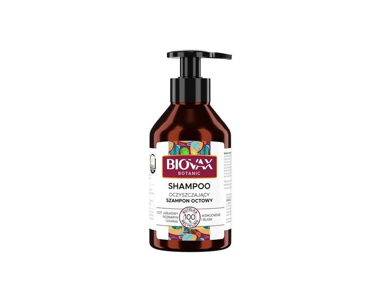 Biovax Botanic Vinegar Shampoo for Hair 200ml