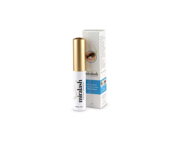 Miralash Eyelash Serum for Longer and Thicker Lashes 3ml