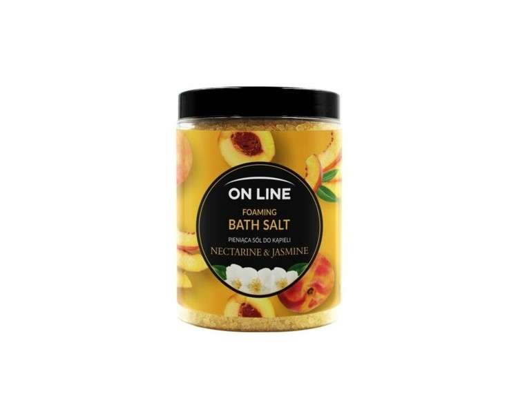 On Line Nectarine & Jasmine Foaming Bath Salt 1200g