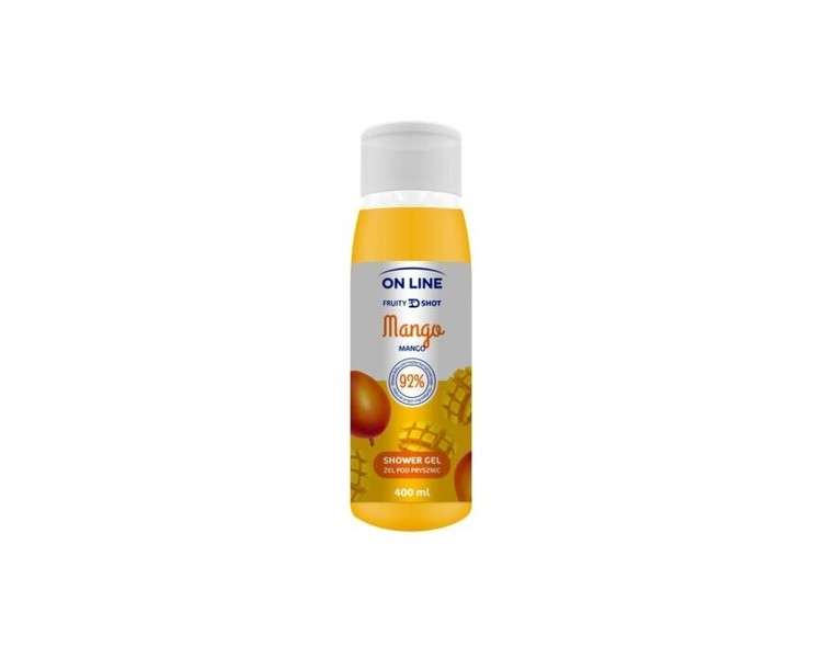 On Line Fruity Shot Mango Shower Gel 400ml