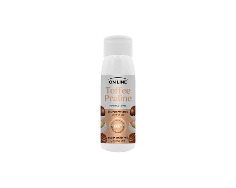 On Line Toffee Praline Shower Gel for Sensitive Skin 400ml