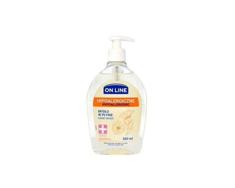 On Line Hypoallergenic Calendula Dispenser Soap 500ml