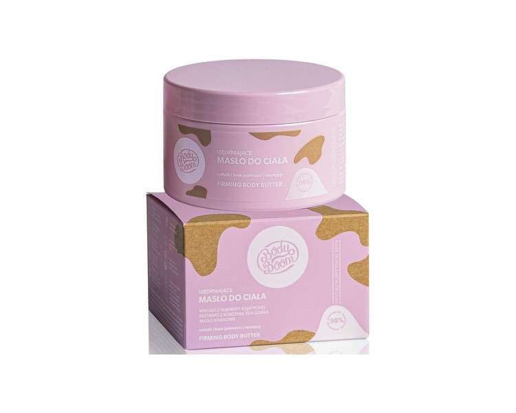 Body Boom Firming Body Butter Shapes Firms and Tones the Body Moisturizes Regenerates and Nourishes the Skin 250ml