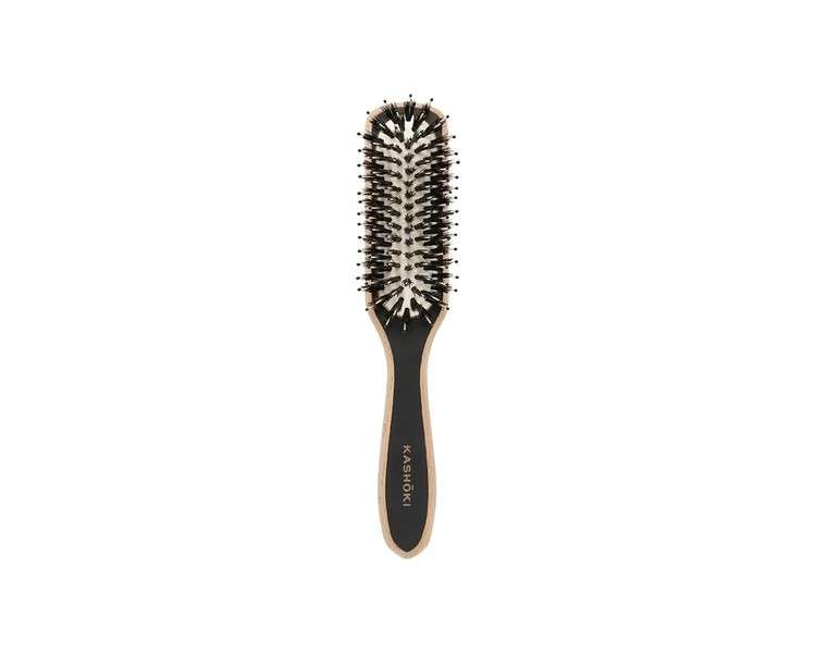 T4B Kashhoki Touch of Nature Wooden Hair Brush Slim