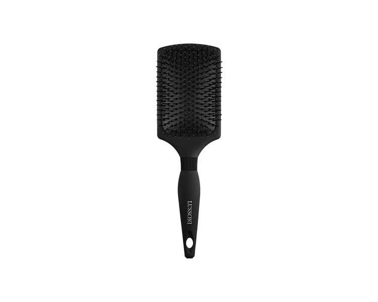 TB Tools for Beauty Lussoni Professional Styling Hairbrush Detangling Brush for All Hair Types Black