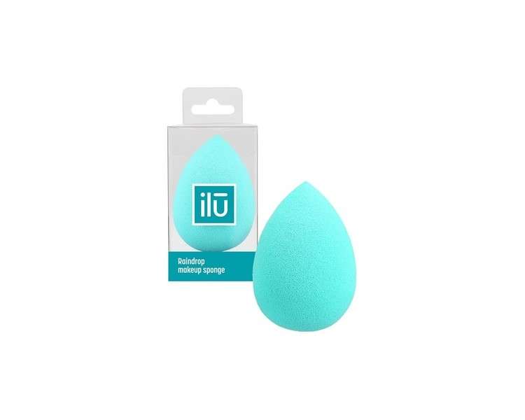 T4B ILU Raindrop Shaped Turquoise Makeup Sponge