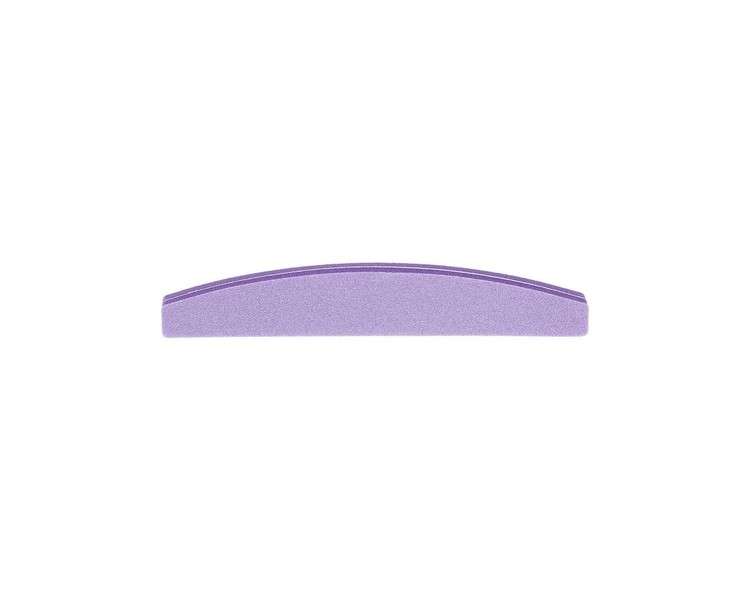 T4B MIMO 2-Sided Boat Shaped Nail File 100/180 - Violet