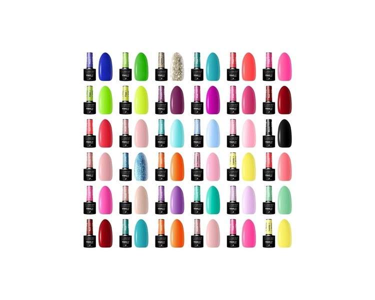 Claresa Soak Off Hybrid Nail Polish 5ml - 66 Colors to Choose From!!