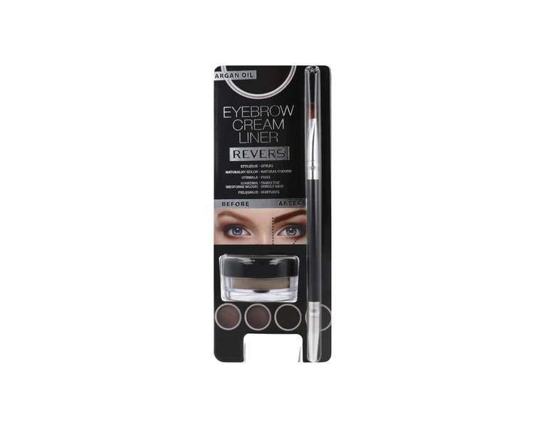 Argan Oil Brown Eyebrow Cream Liner 8ml