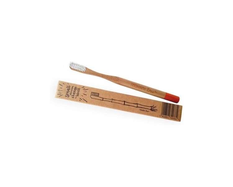 Mohani Bamboo Toothbrush Soft Orange