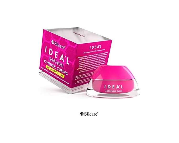Silcare UV/LED Nail Gel 50g - Thick and Scratch Resistant Gel for Filing