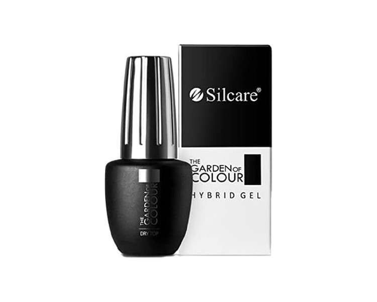 Silcare Gel Top No Wipe Dry Super Shine 9g UV Polish Gel Hybrid Manicure