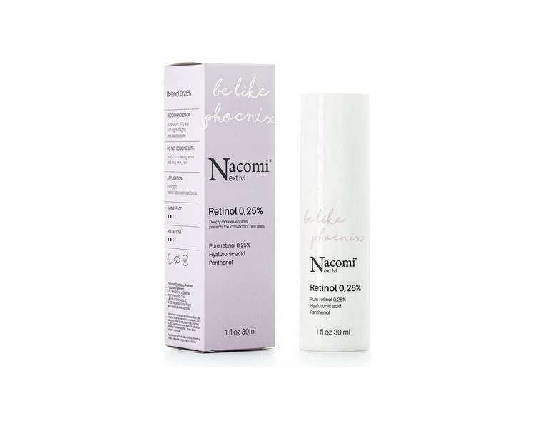 Nacomi Next Level Be Like Phoenix Retinol 0.25% 30ml