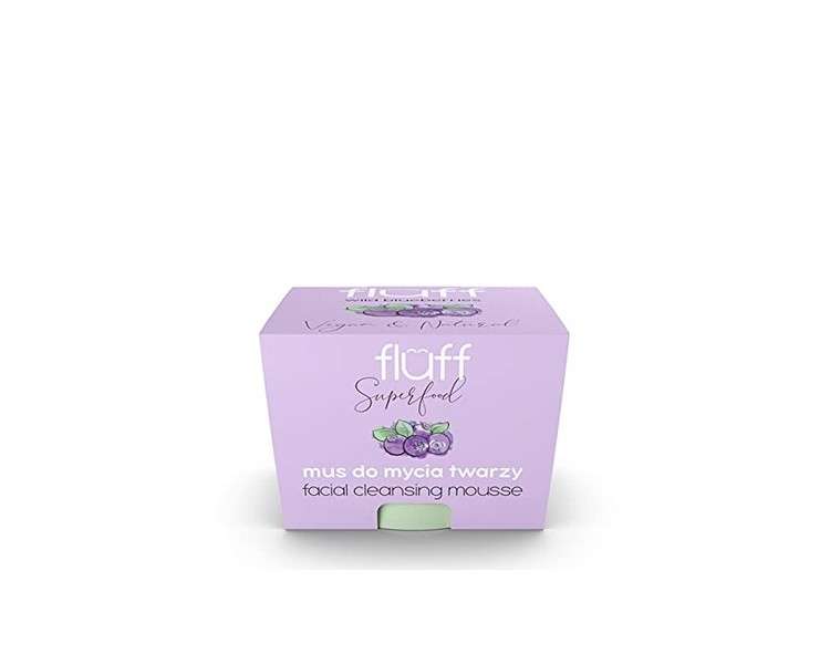 Fluff Blueberry Cleansing Mousse 50ml