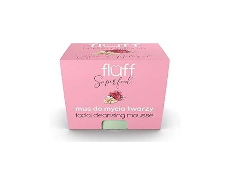 Fluff Face Cleanser Raspberry & Almond 50ml