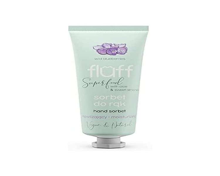 Fluff Hand Sorbet Wild Blueberries 50ml