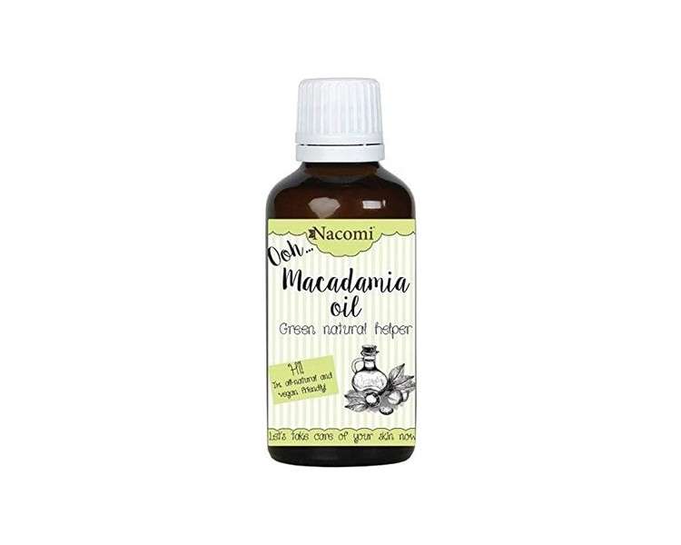 Nacomi Macadamia Oil 50ml for Dry Hair and Dry Skin