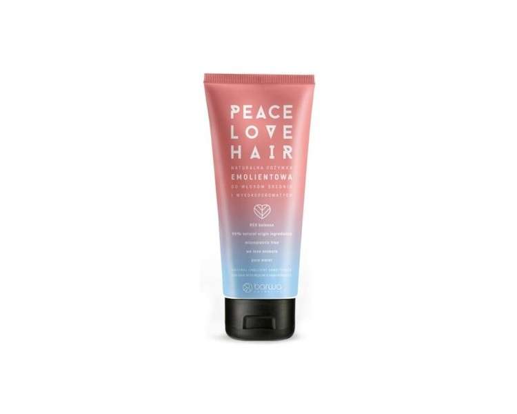 BARWA Peace Love Hair Natural Emollient Conditioner for Medium Hair