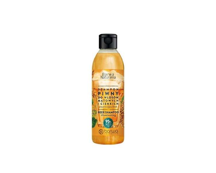 Barwa Natural Beer Shampoo for Dull and Thin Hair 300ml