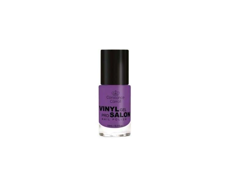 Constance Carroll Vinyl Nail Polish No. 20 Purple Flower 10ml