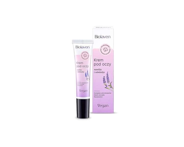 BIOLAVEN_Bremse Pod oczy Eye Serum with Grape Seed Oil and Lavender Oil 15ml