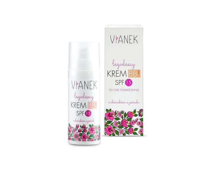 Vianek Gentle BB1 Cream with Echinacea Extract by Sylveco 50ml