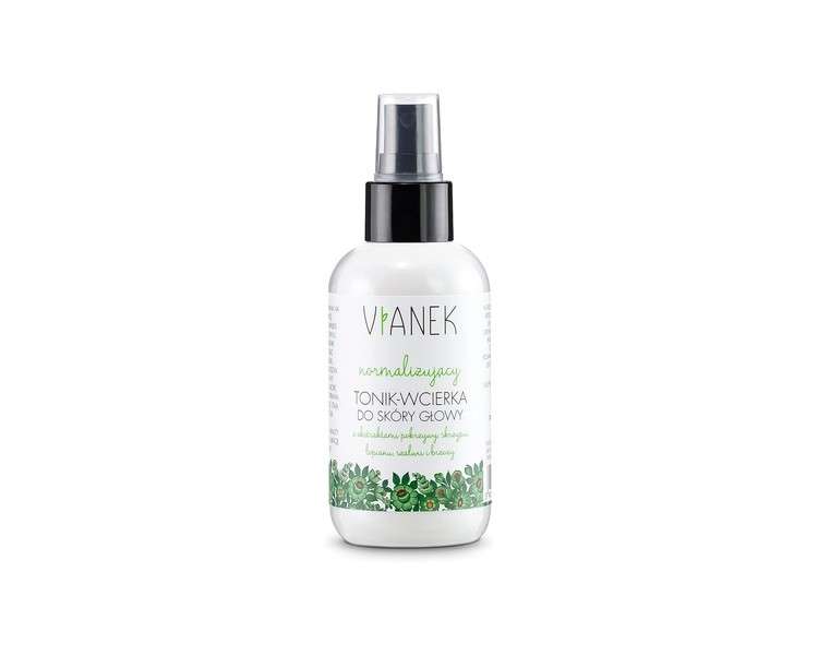 Vianek Sylveco Normalizing Scalp Toner with Horsetail, Sage, Nettle, Burdock and Birch Extracts 150ml