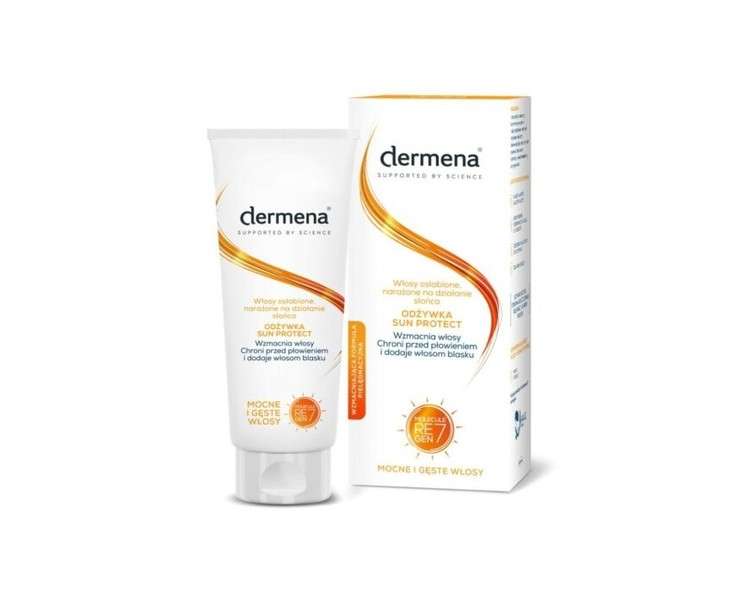 Dermena Sun Protect Conditioner for Weakened Hair 200ml