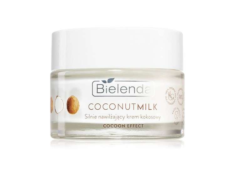 Bielenda Coconut Milk 24 Hour Moisturizing Cream