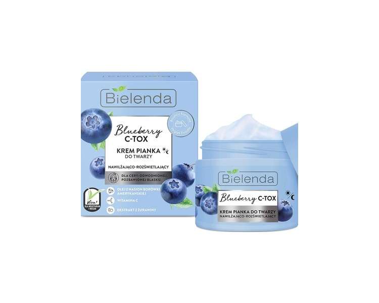 Blueberry C-Tox Moisturizing and Brightening Cream 40g