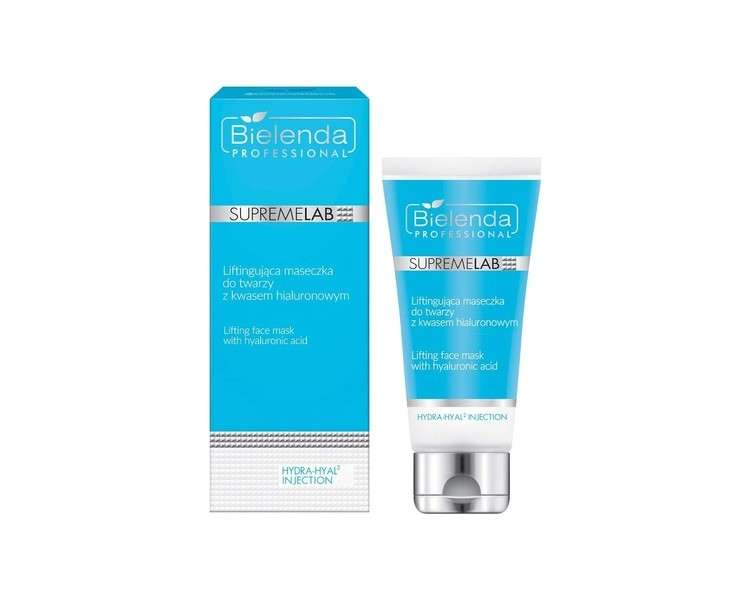 Bielenda Professional Supremelab Hydra-Hyal2 Face Mask with Injection Lifting and Hyaluronic Acid 70ml