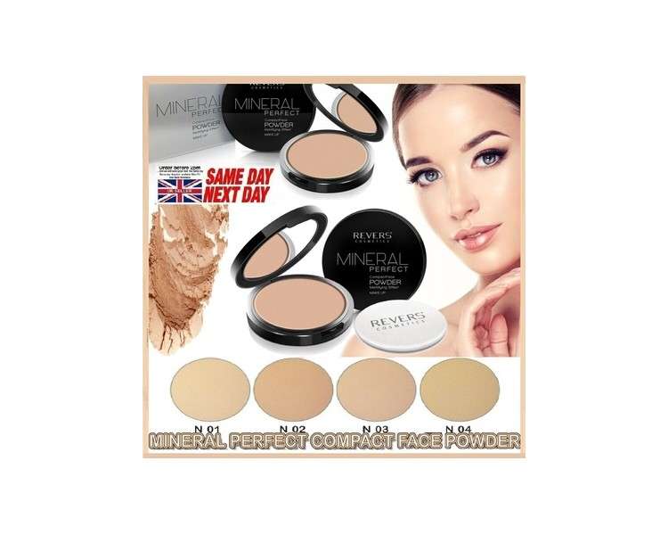 Pressed Mineral Face Powder with Matte Finish