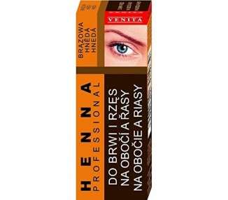 VENITA HENNA Traditional BROWN for Eyebrows & Lashes 3ml
