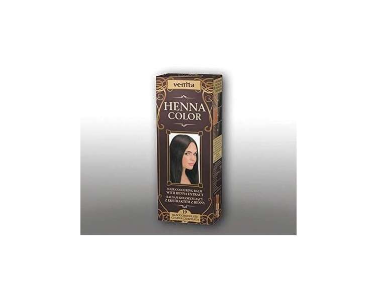 Venita Henna Color Hair Dye 75ml - Dark Chocolate