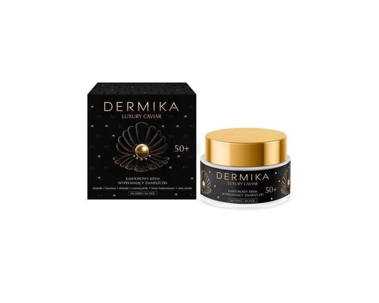 Dermika Luxury Caviar 50+ Caviar Cream Filling Wrinkles