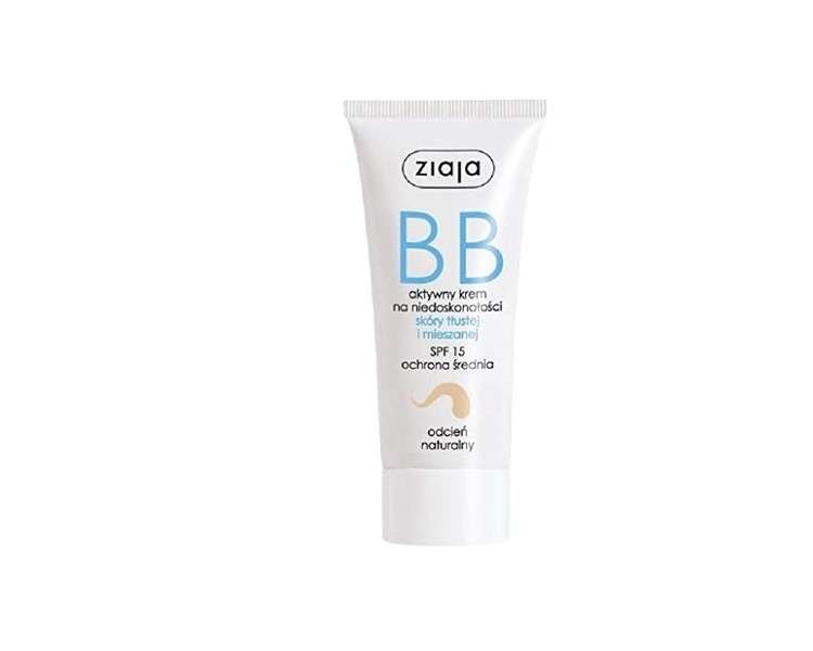 Ziaja BB Cream for Oily and Combination Skin Light 50ml