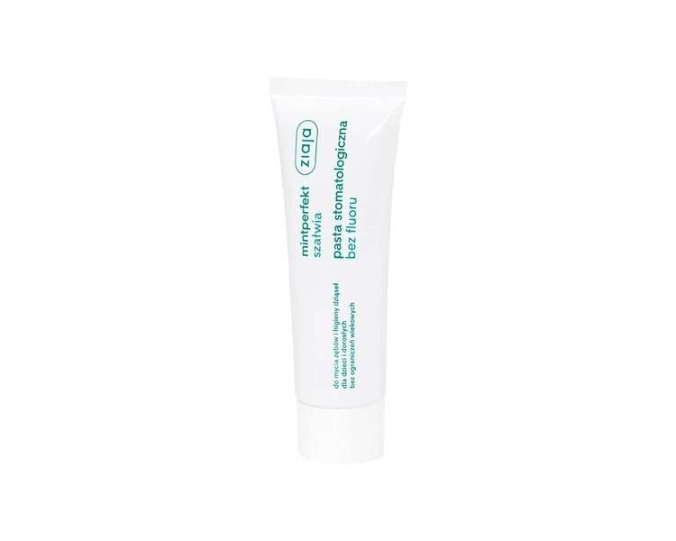 Ziaja Mintperfekt Fluoride-Free Toothpaste 75ml