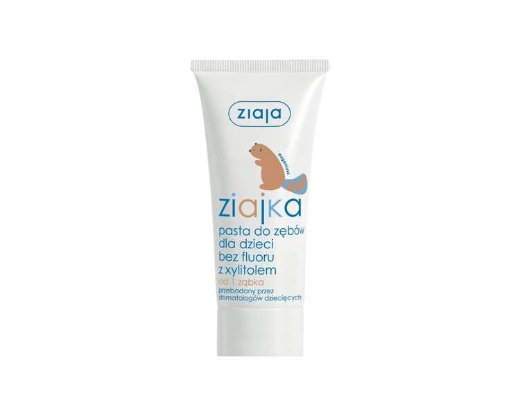 Ziaja Children's Toothpaste Without Fluoride 50ml