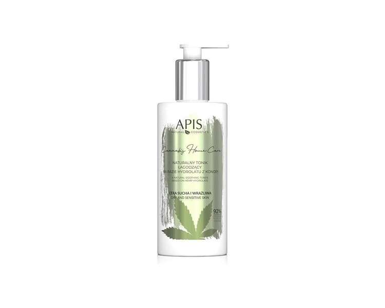 APIS Cannabis Home Care Soothing Facial Toner with Cannabis Fragrance Water and Hyaluronic Acid 300ml