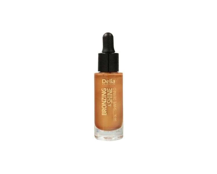 Delia Cosmetics Shape Defined Bronzing & Glow Dry Oil 20ml