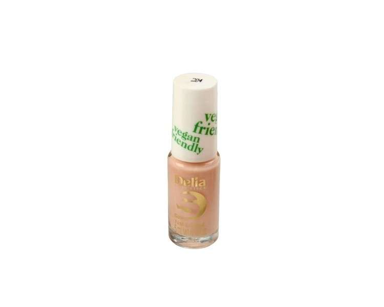 Delia Cosmetics Vegan Friendly Nail Polish Size S No. 204 Honey Pink 5ml