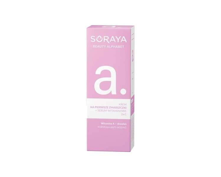 Soraya Beauty Alphabet Wit.A. First Wrinkle Cream + Vitamin Serum 2in1