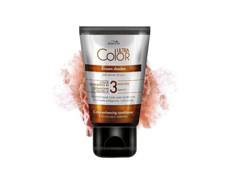 Joanna Ultra Color Color Protection Conditioner for Natural and Dyed Brown Hair 100ml