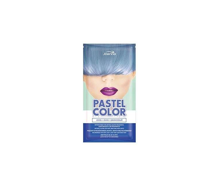 Joanna Pastel Color Temporary Hair Colour Shampoo Semi Permanent Dye Sachet 35g