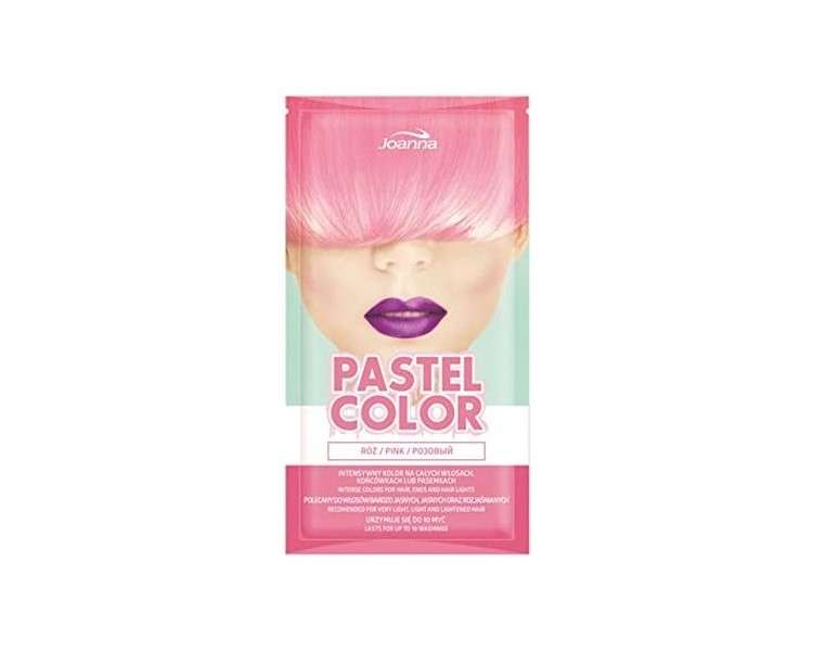 Joanna Pastel Color Hair Shampoo Ammonia Free 35g Pink - Up to 10 Washes