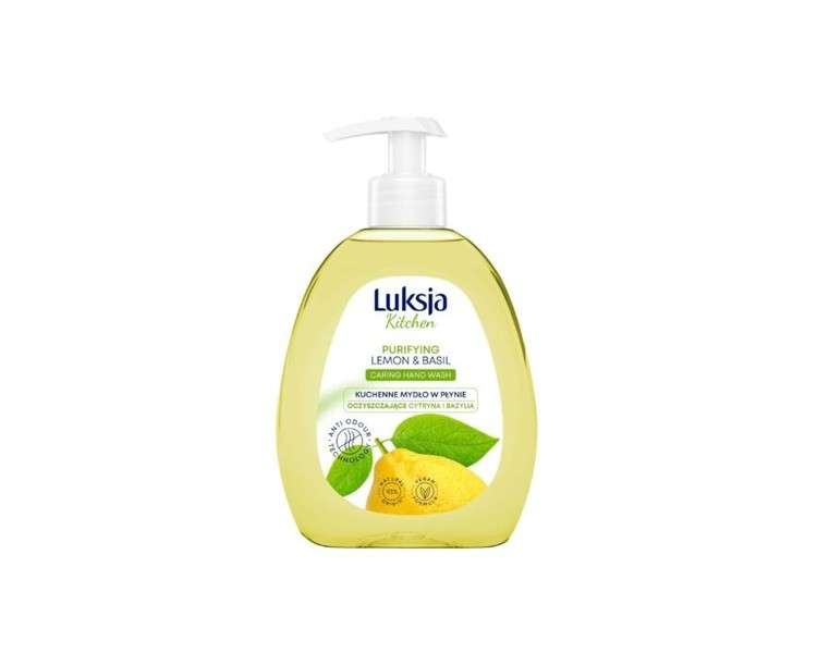 Luxja Kitchen Cleansing Liquid Soap Lemon & Basil 300ml